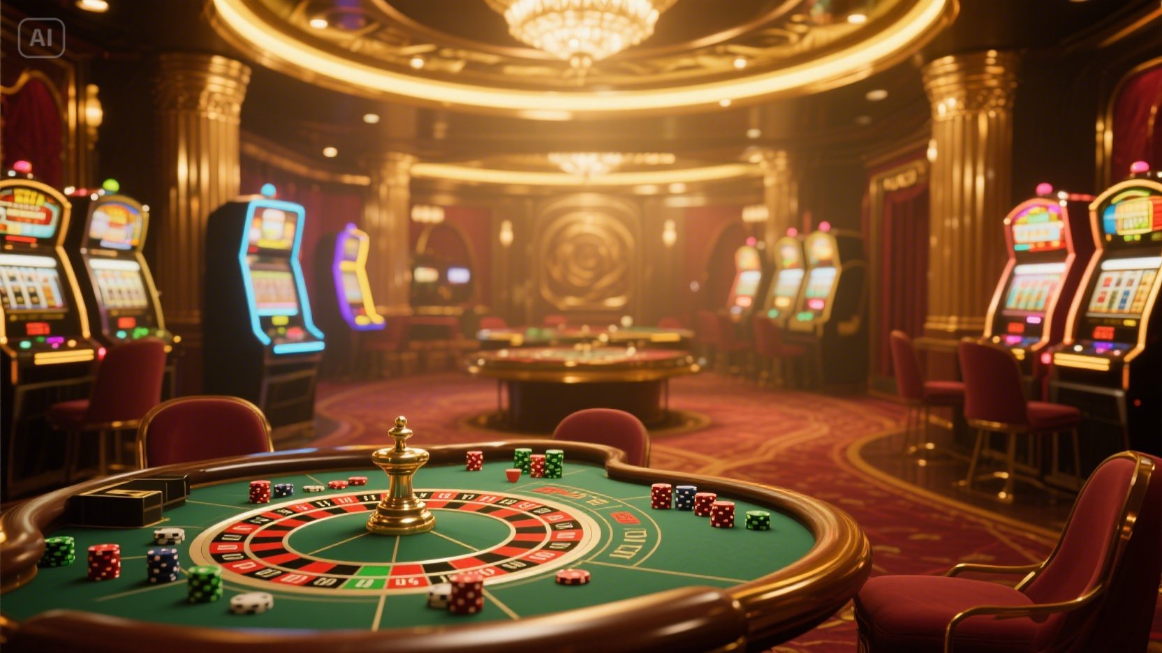 Casino Casinia Casino desktop and mobile interfaces